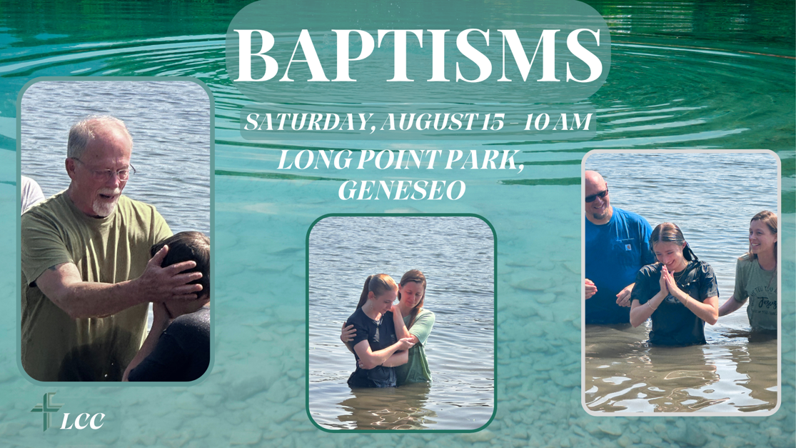 Baptisms at Long Point Park