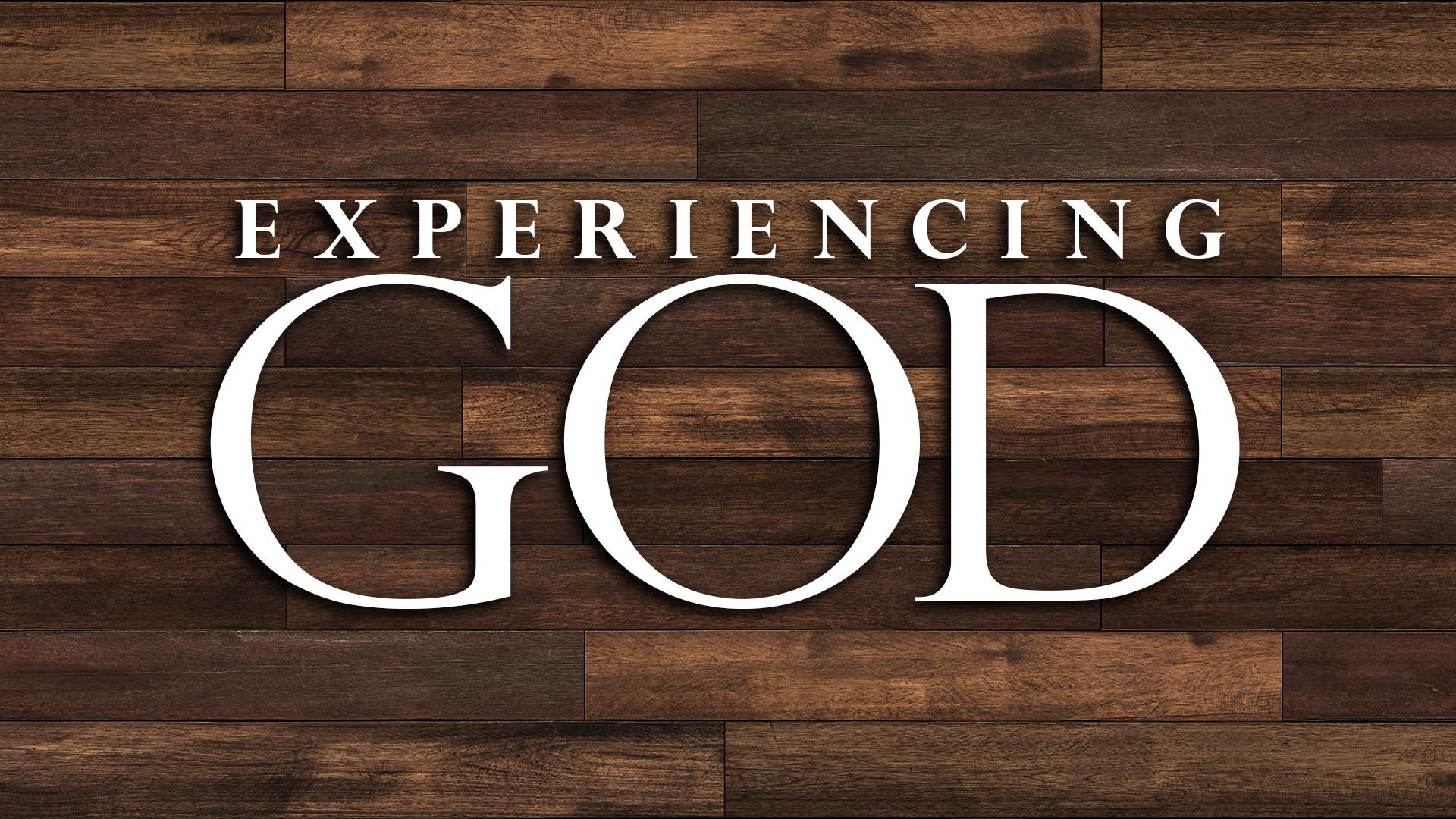 Experiencing God study banner