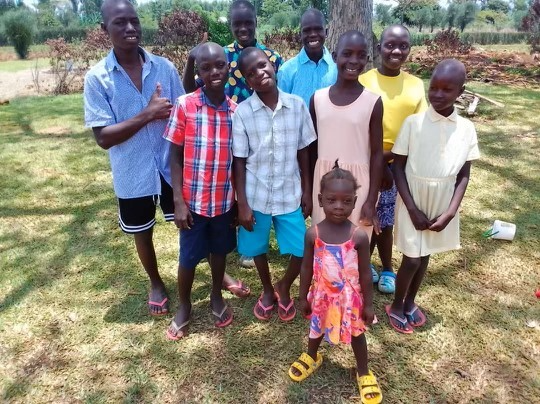 Children and youth served by Oasis of Love Ministries in Uganda