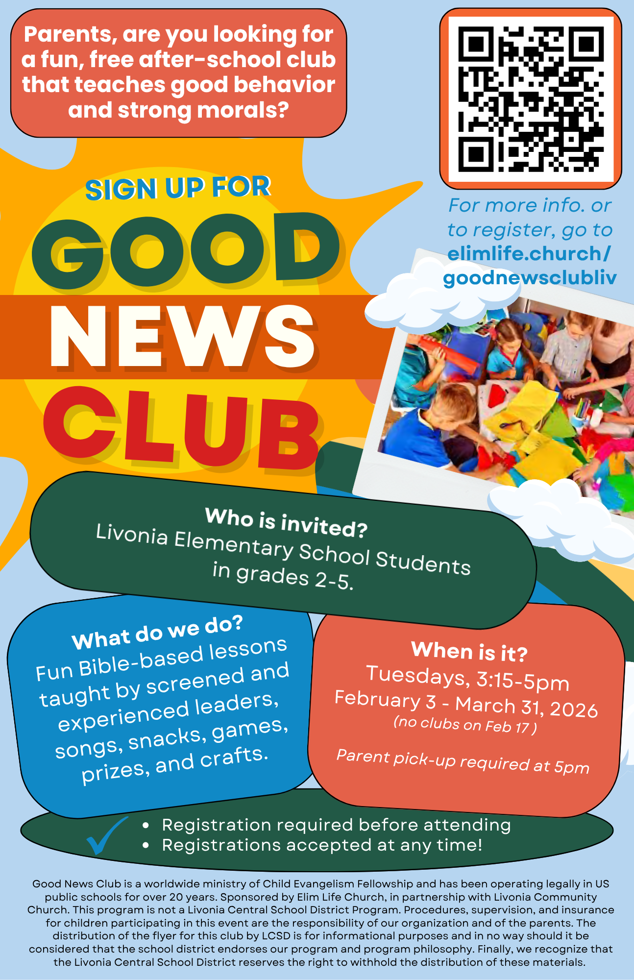 Good News Club - After-School Program